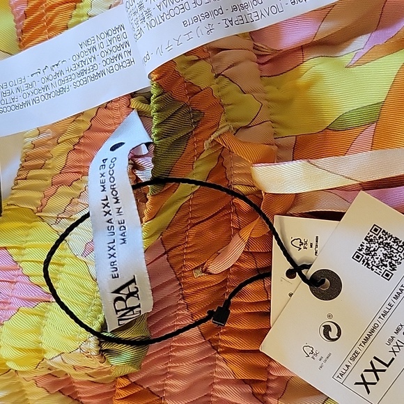 Zara Wide Leg Pant XXL - Picture 9 of 14